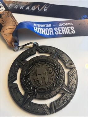 Spartan Honor Series Super Finisher Medal 2025